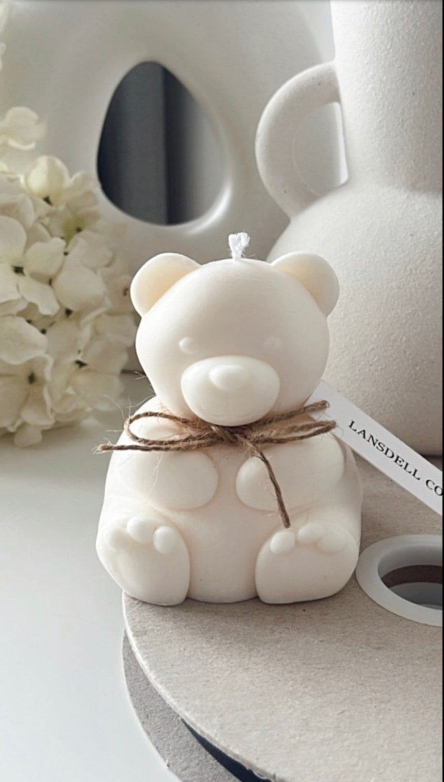 The Teddy Bear Candle – Lansdell Co.